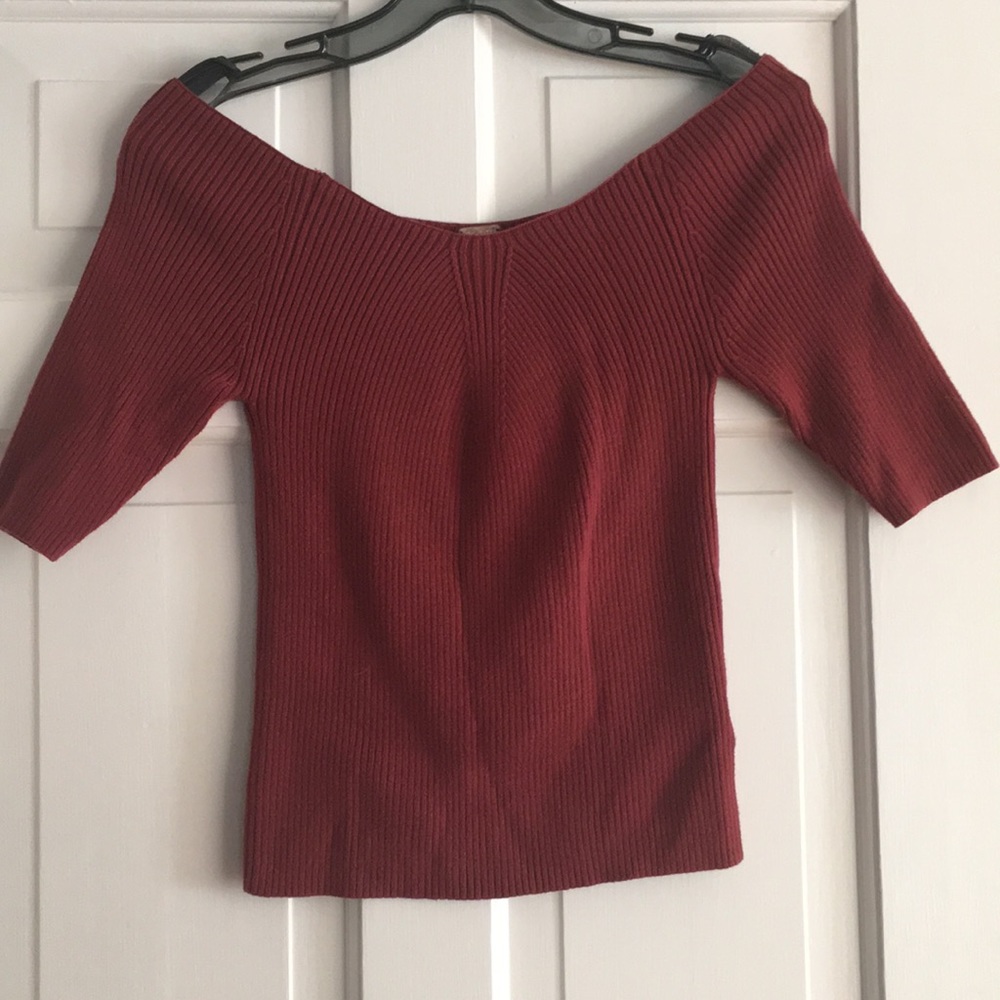 Free People off the shoulder Sweater
